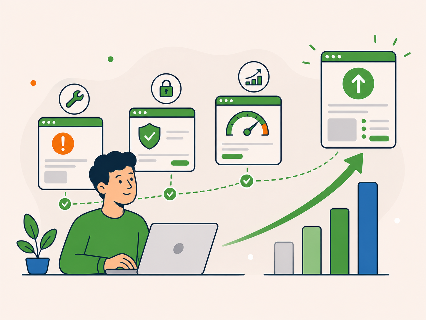 Website owner building a stronger and easier-to-manage WordPress setup over time.