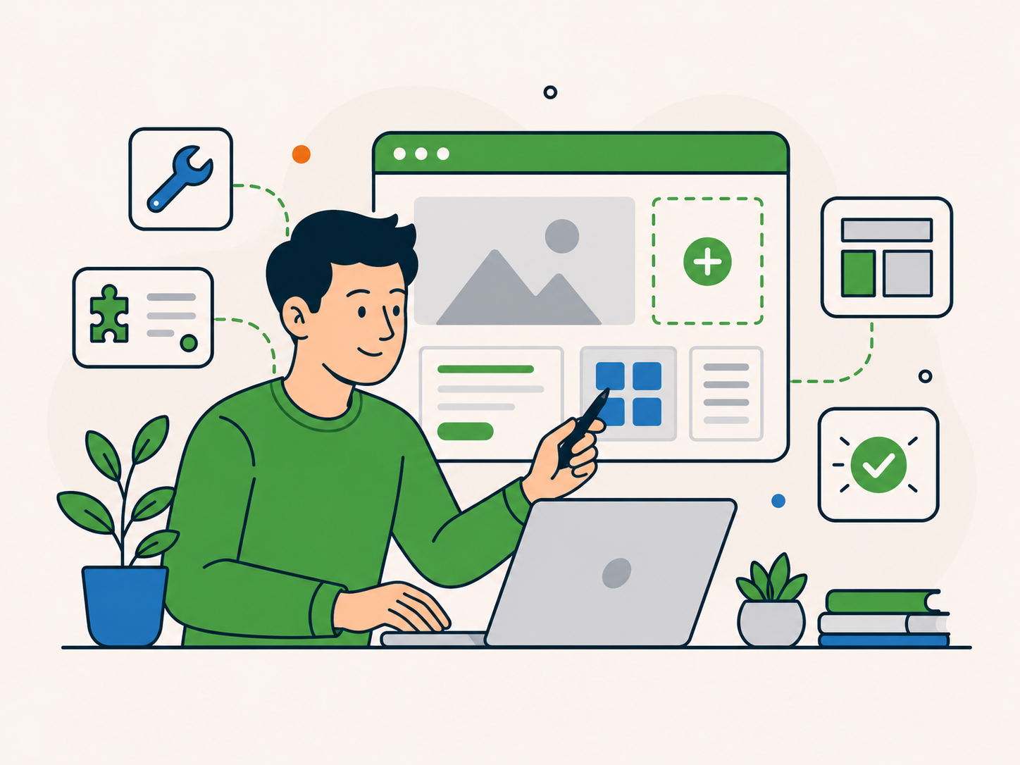 WordPress developer working on website fixes, plugin improvements and page updates.